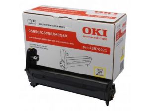 OKI Bęben 43870021 C5850/5950 Yellow