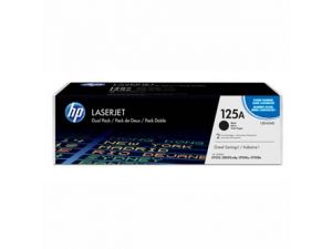 HP Toner CB540AD 125A x2 Black DualPack 