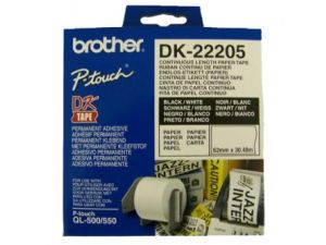 ETYKIETA BROTHER DK22205 62X30,48MM 