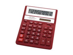 KALKULATOR CITIZEN SDC-888XRD CZERWONY 