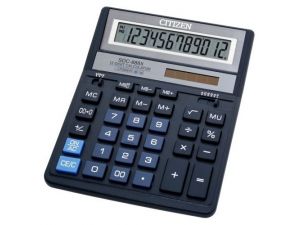 KALKULATOR CITIZEN SDC-888XBL  NIEBIESKI 
