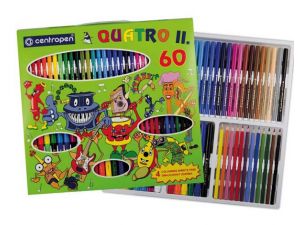 ZESTAW MAŁEGO ARTYSTY CENTROPEN 9396 FLAMASTRY+KREDKI+MARKERY+KOLOROWANKI