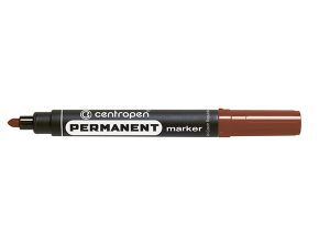 MARKER PERMANENTNY CENTROPEN 8566 BRĄZOWY OKRĄGŁA KOŃCÓWKA