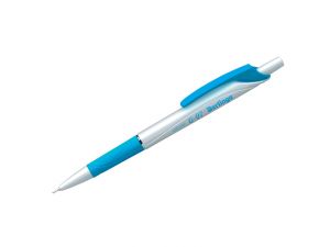 DŁUGOPIS BERLINGO G-07 AUTOMATYCZNY 0,7MM GUMOWY UCHWYT NIEBIESKI