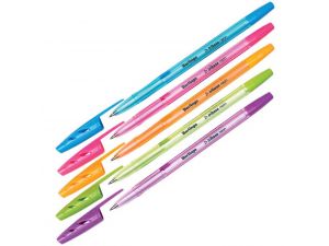 DŁUGOPIS BERLINGO KULKOWY TRIBASE NEON 0,7 MM NIEBIESKI