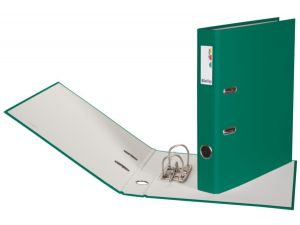 SEGREGATOR BIELLA A4 50 MM PLASTICOLOR PP ZIELONY