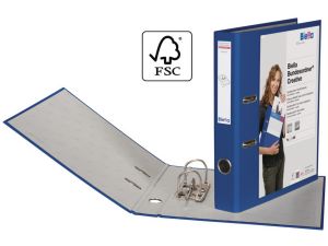 SEGREGATOR BIELLA A4 50 MM CREATIVE PP GRANATOWY