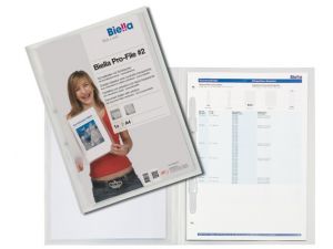 SKOROSZYT PLASTIKOWY BIELLA A4 BEZBARWNY