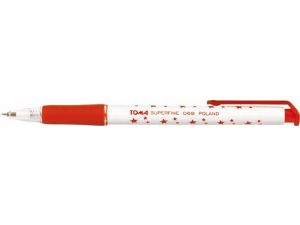 DŁUGOPIS TOMA SUPERFINE 069 AUTOMATYCZNY CZERWONY GWIAZDKI