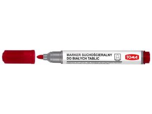 MARKER SUCHOŚCIERALNY TOMA 266 CZERWONY OKRĄGŁA KOŃCÓWKA