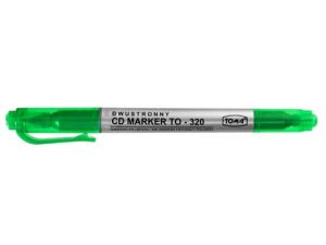 MARKER TOMA 320 DO CD/DVD DWUSTRONNY ZIELONY
