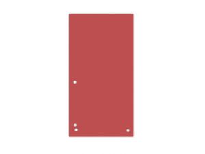 PRZEKŁADKI KARTONOWE DONAU 1/3 A4 CZERWONE