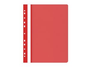 SKOROSZYT PLASTIKOWY Z PERFORACJĄ OFFICE PRODUCTS A4 CZERWONY