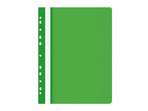 SKOROSZYT PLASTIKOWY Z PERFORACJĄ OFFICE PRODUCTS A4 ZIELONY