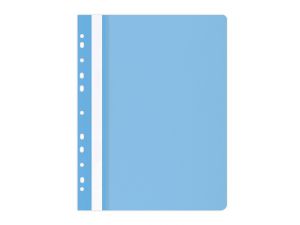 SKOROSZYT PLASTIKOWY Z PERFORACJĄ OFFICE PRODUCTS A4 JASNONIEBIESKI