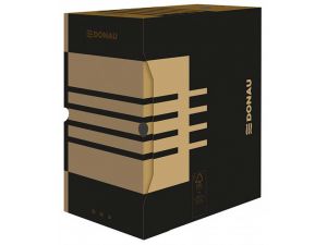 PUDŁO ARCHIWIZACYJNE DONAU A4 155 MM BRĄZOWE