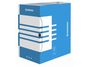 PUDŁO ARCHIWIZACYJNE DONAU A4 200 MM NIEBIESKIE