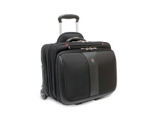 TORBA PILOTKA WENGER PATRIOT NA LAPTOPA 17" CZARNO-SZARA