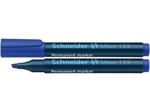 MARKER PERMANENTNY SCHNEIDER MAXX 133 NIEBIESKI ŚCIĘTA KOŃCÓWKA