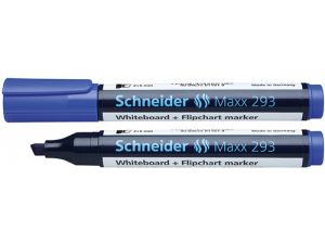 MARKER SUCHOŚCIERALNY SCHNEIDER MAXX 293 NIEBIESKI ŚCIĘTA KOŃCÓWKA