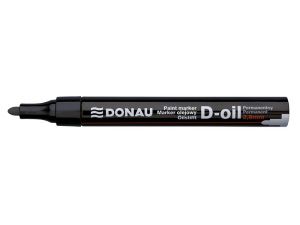 MARKER OLEJOWY DONAU D-OIL CZARNY OKRĄGŁA KOŃCÓWKA