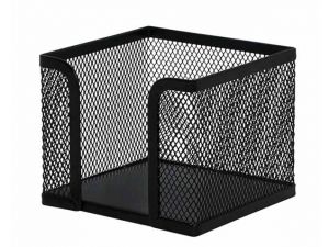 POJEMNIK NA KARTECZKI Q-CONNECT CZARNY DRUCIANY