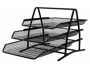 SZUFLADA Q-CONNECT 3 SZUFLADKI CZARNA 