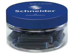 NABOJE ATRAMENTOWE SCHNEIDER NIEBIESKIE 30 SZT.