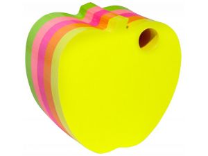 NOTES SAMOPRZYLEPNY DONAU JABŁKO MIX KOLORÓW NEONOWYCH 400 KARTECZEK