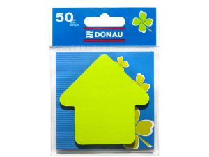 NOTES SAMOPRZYLEPNY DONAU STRZAŁKA ZIELONY 50 KARTECZEK