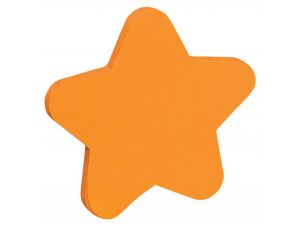 NOTES SAMOPRZYLEPNY DONAU GWIAZDKA POMARAŃCZOWY 50 KARTECZEK