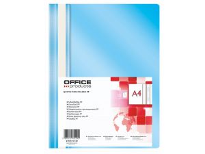 SKOROSZYT PLASTIKOWY OFFICE PRODUCTS A4 JASNONIEBIESKI