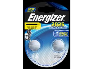 BATERIA ENERGIZER SPECJALISTYCZNA CR2025 3V ULTIMATE LITHIUM 2SZT.