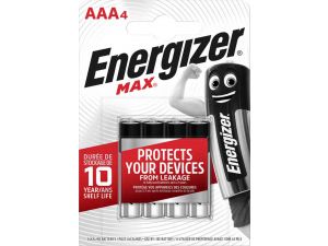 BATERIA ENERGIZER MAX AAA LR03 1,5V 4SZT. E92
