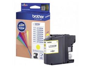 Brother oryginalny ink LC223Y, yellow 