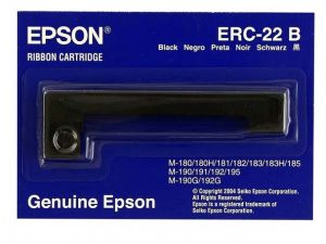 EPSON Kaseta z taśmą czarną ERC22 C43S015358