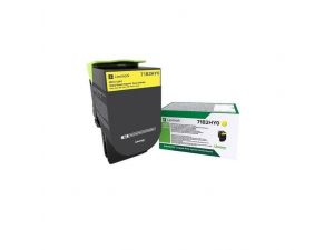 LEXMARK Toner 71B2HY0 Yellow 3,5K