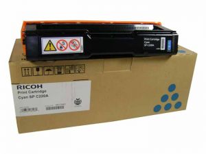 RICOH Toner SPC220BK Cyan 2K