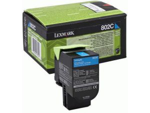 LEXMARK Toner 80C20C0 Cyan 1K