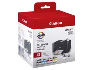 CANON tusz PGI1500XL Bk/C/M/Y multipack