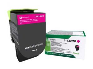 LEXMARK Toner 71B20M0 Magenta 2,3K