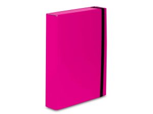 TECZKA SKRZYDŁOWA Z GUMKĄ VAUPE CARIBIC BOX RÓŻOWA