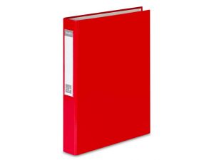 SEGREGATOR 2-RINGOWY VAUPE A4 40 MM FCK CZERWONY