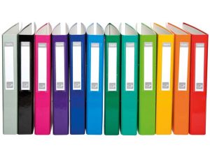 SEGREGATOR 4-RINGOWY VAUPE A4 40 MM FCK NIEBIESKI