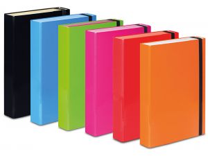 TECZKA SKRZYDŁOWA Z GUMKĄ VAUPE BOX DUO COLOURS MIX KOLORÓW