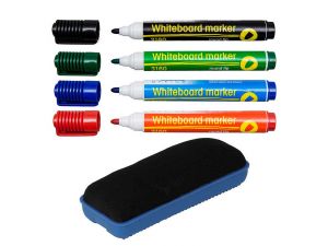 MARKER SUCHOŚCIERALNY D.RECT 3160 KOMPLET 4 SZT + GĄBKA