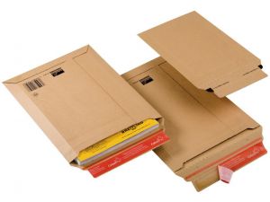 KOPERTA A-4 HK NC POSZERZANA TEKTUROWA 235X340X35 BRĄZOWA 100 SZT