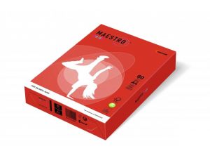 PAPIER KSERO MAESTRO A4 80G CZERWIEŃ CEGLASTA