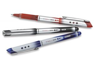 PIÓRO KULKOWE PILOT V-BALL GRIP CZARNE 