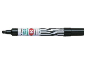 MARKER PERMANENTNY PILOT SCA-B CZARNY ŚCIĘTA KOŃCÓWKA